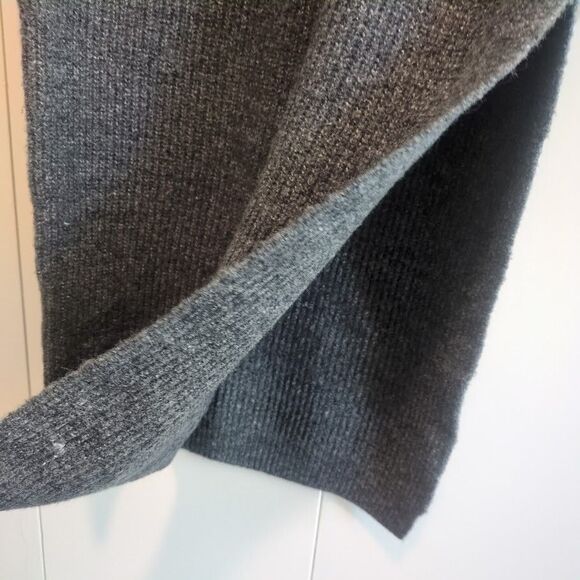 Universal Thread Long Sleeve Midi Sweater Dress Charcoal Gray XS "Cashmere Like" - Picture 6 of 7